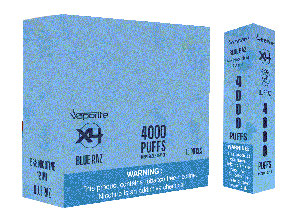 X4 Disposables-Blue Raz-4000
