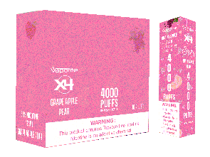 X4 Disposables-Grape Apple Pear-4000
