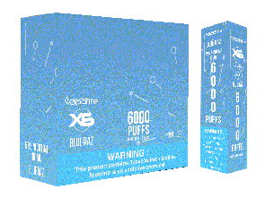 X6 Disposables-Blue Raz-6000