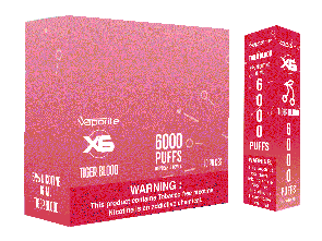 X6 Disposables-Tiger Blood-6000